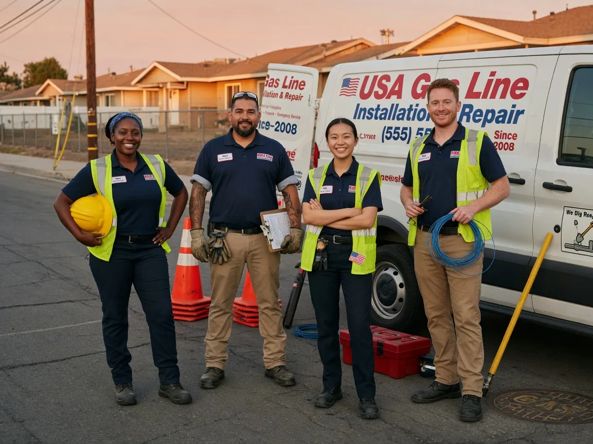 Gas Line Installation company in Cookville, TX